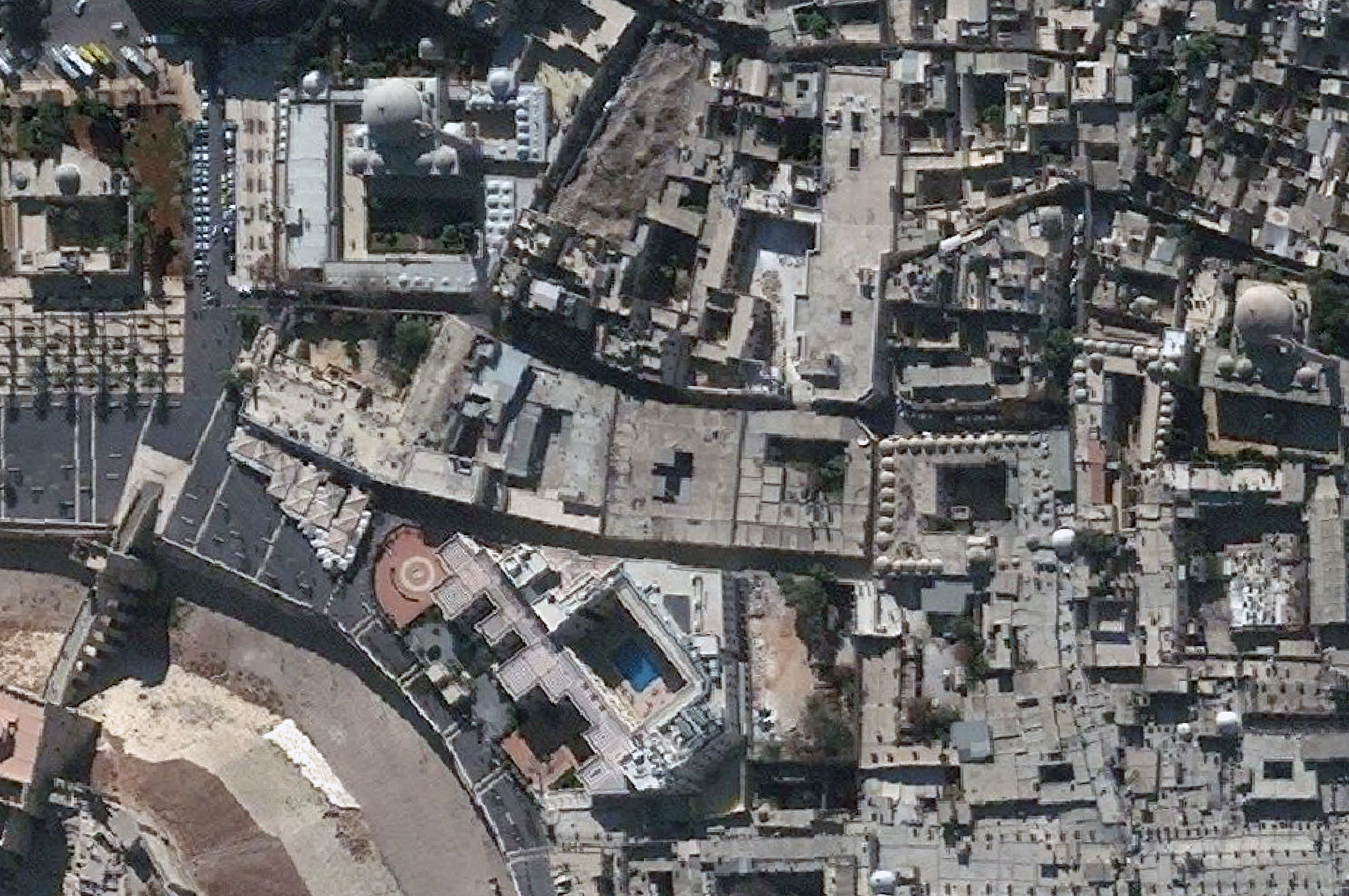 Aleppos gamleby før 2010. Foto: Unesco