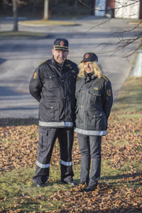Asle Farberg og Wenche Fredriksen på Svinesund, høst 2016.